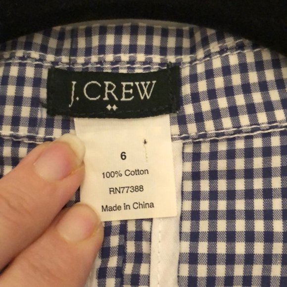 J. Crew gingham blazer - Picture 4 of 4